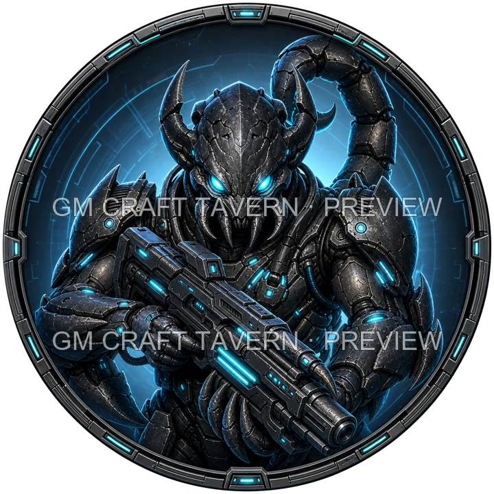 Armored Alien Riflemen product preview 13