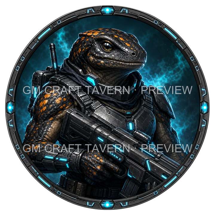Armored Alien Riflemen product preview 14