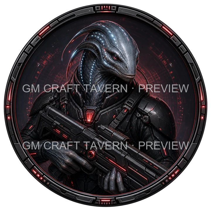 Armored Alien Riflemen product preview 16