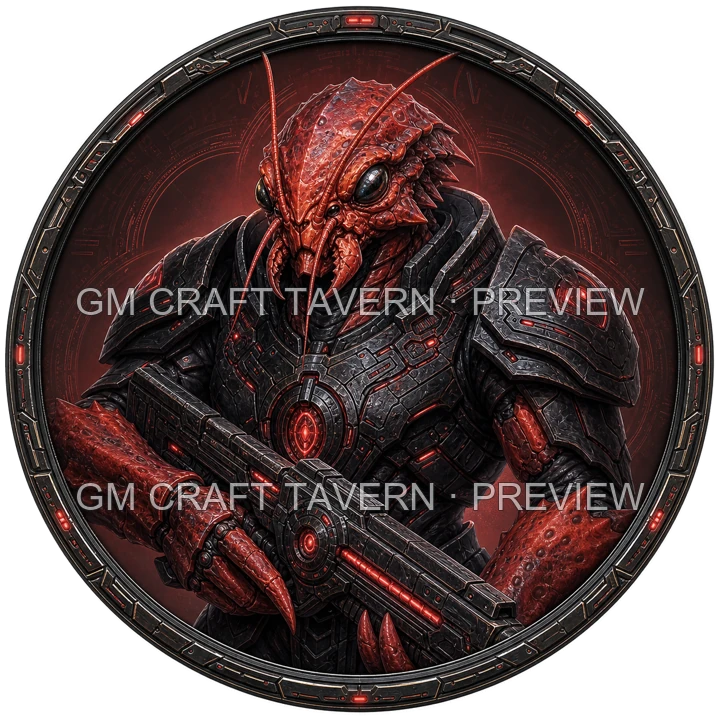 Armored Alien Riflemen product preview 20