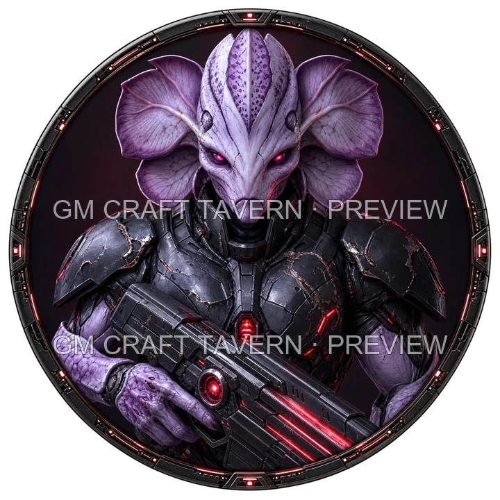Armored Alien Riflemen product preview 24