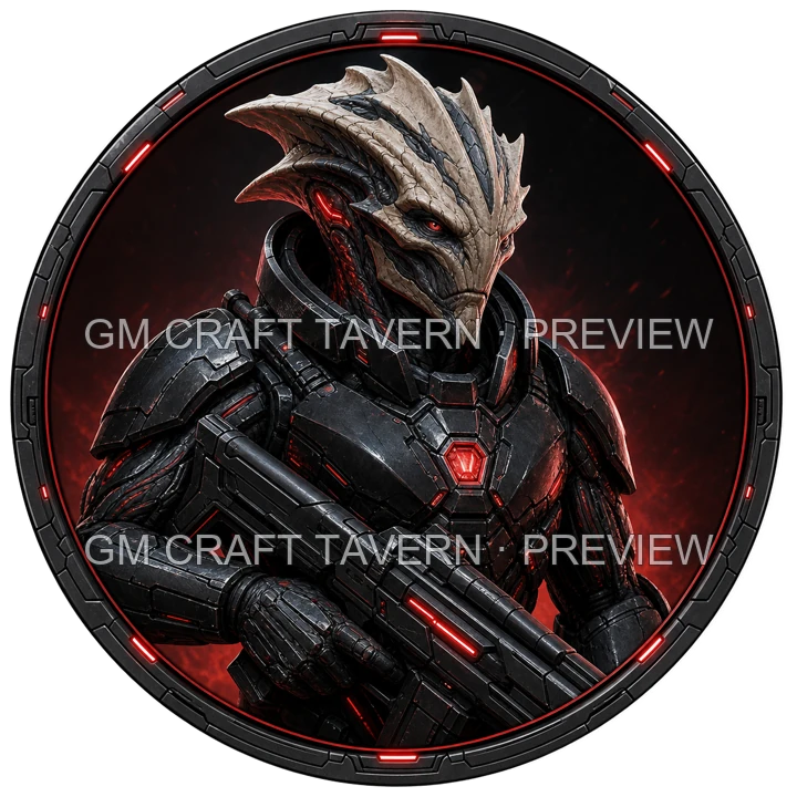 Armored Alien Riflemen product preview 26