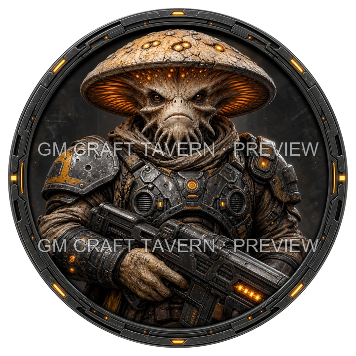 Armored Alien Riflemen product preview 29