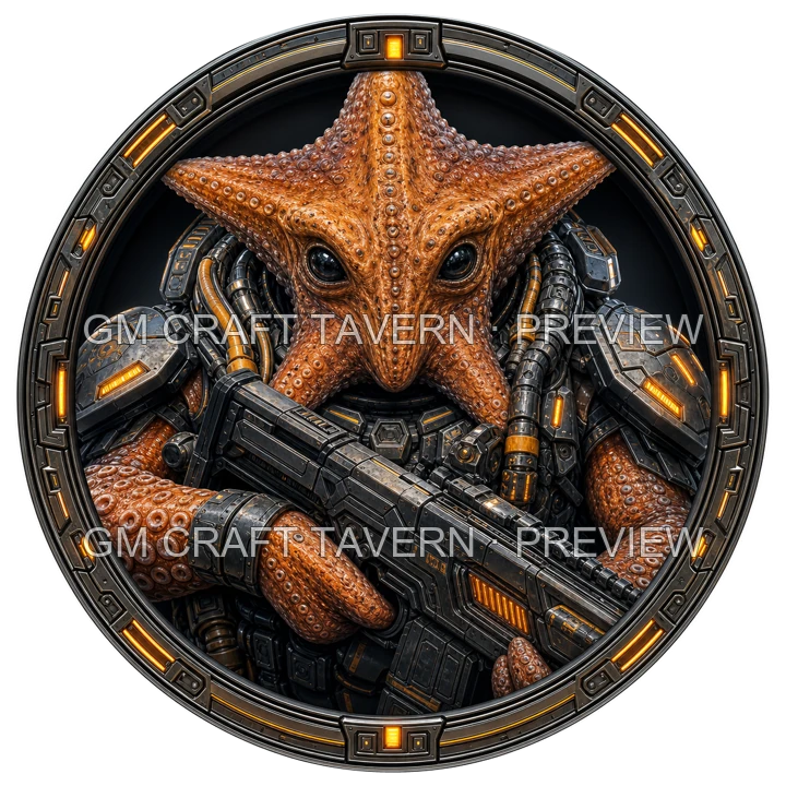 Armored Alien Riflemen product preview 34
