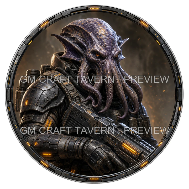 Armored Alien Riflemen product preview 38
