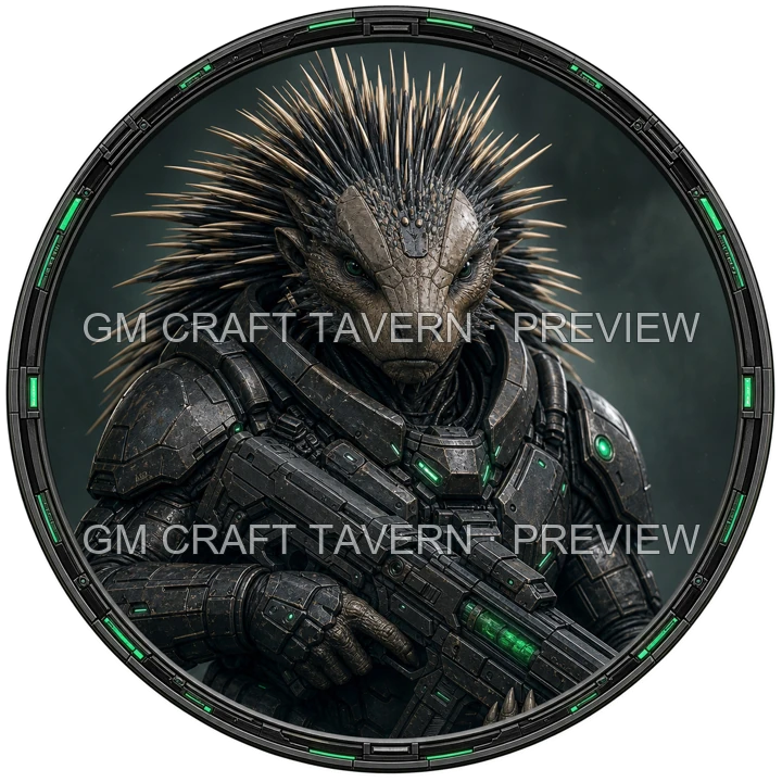 Armored Alien Riflemen product preview 51