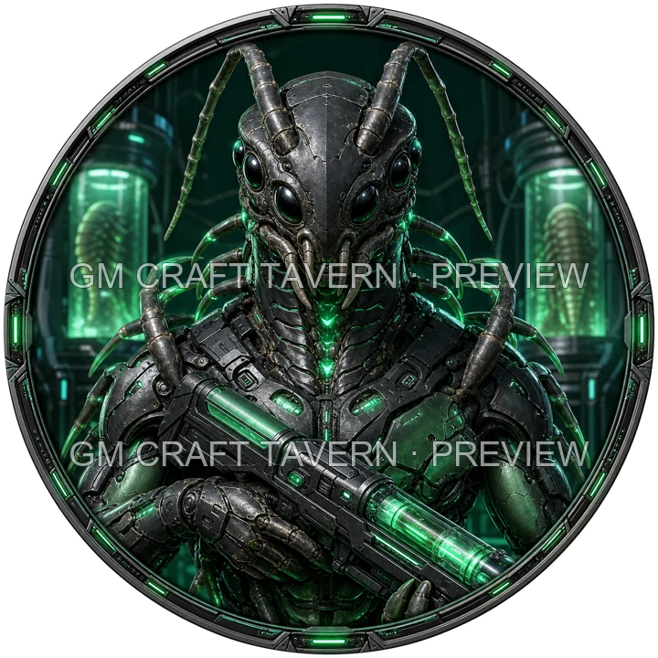 Armored Alien Riflemen product preview 54