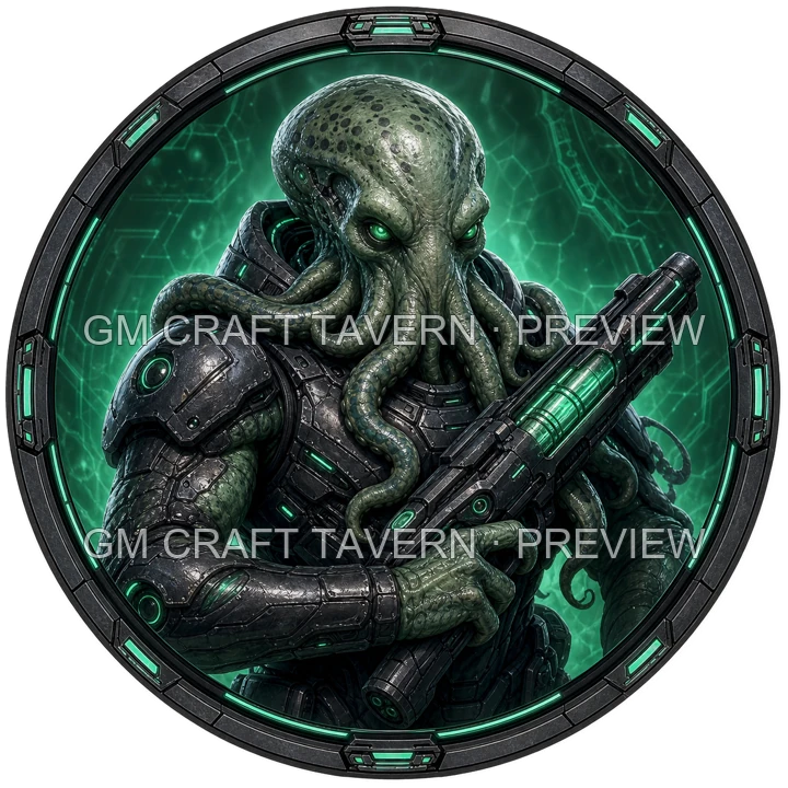 Armored Alien Riflemen product preview 61