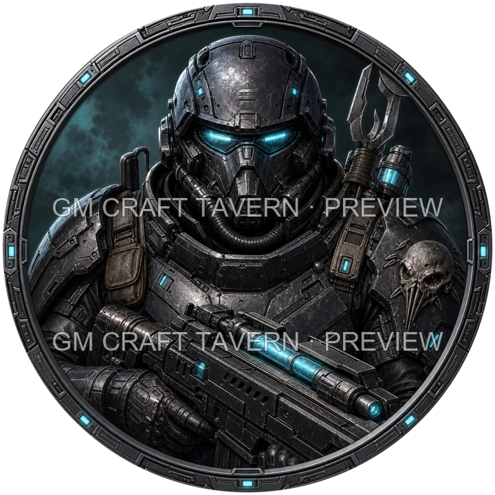 Neon Armored Strike Troops product preview 3