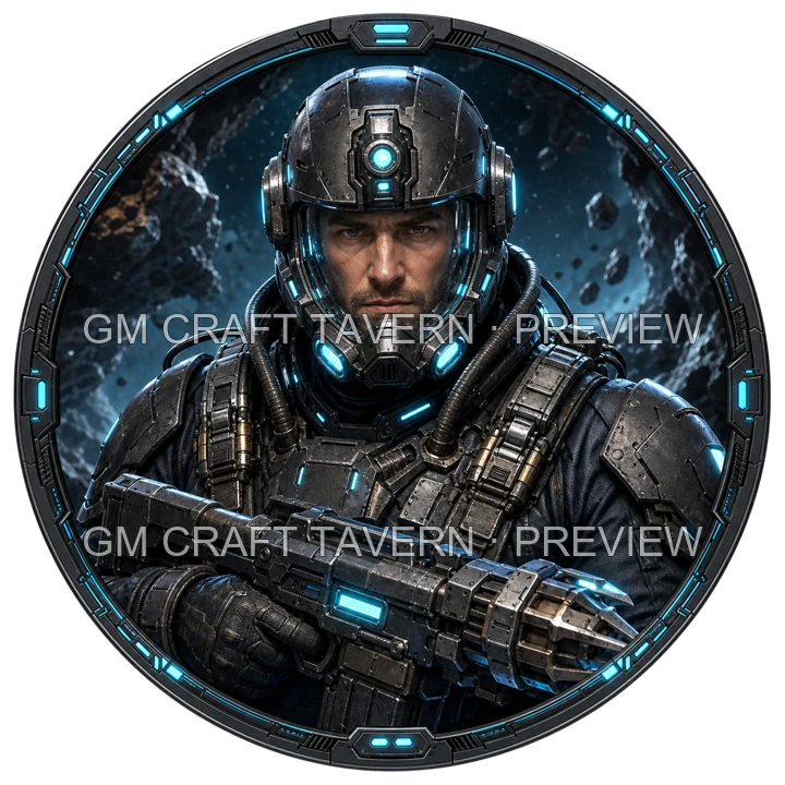 Neon Armored Strike Troops product preview 4