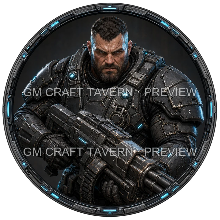 Neon Armored Strike Troops product preview 12