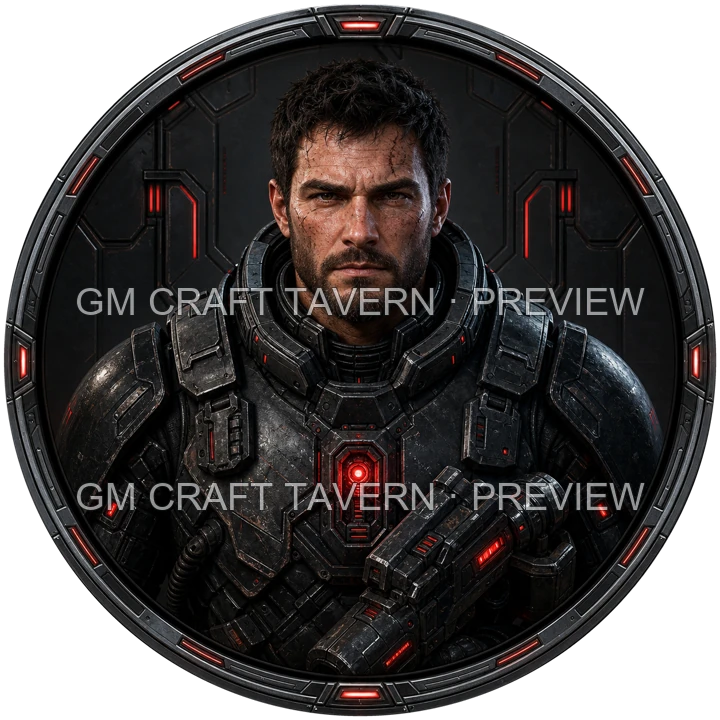 Neon Armored Strike Troops product preview 15