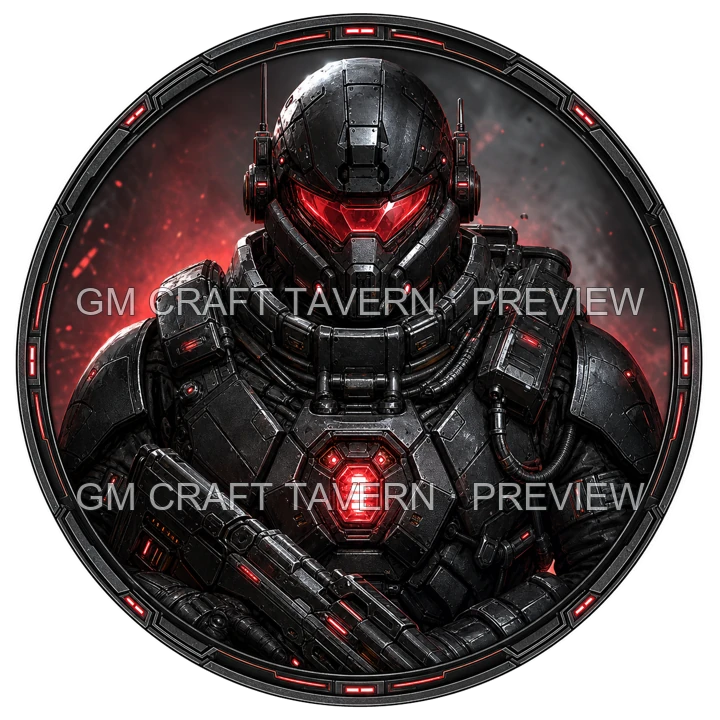 Neon Armored Strike Troops product preview 17