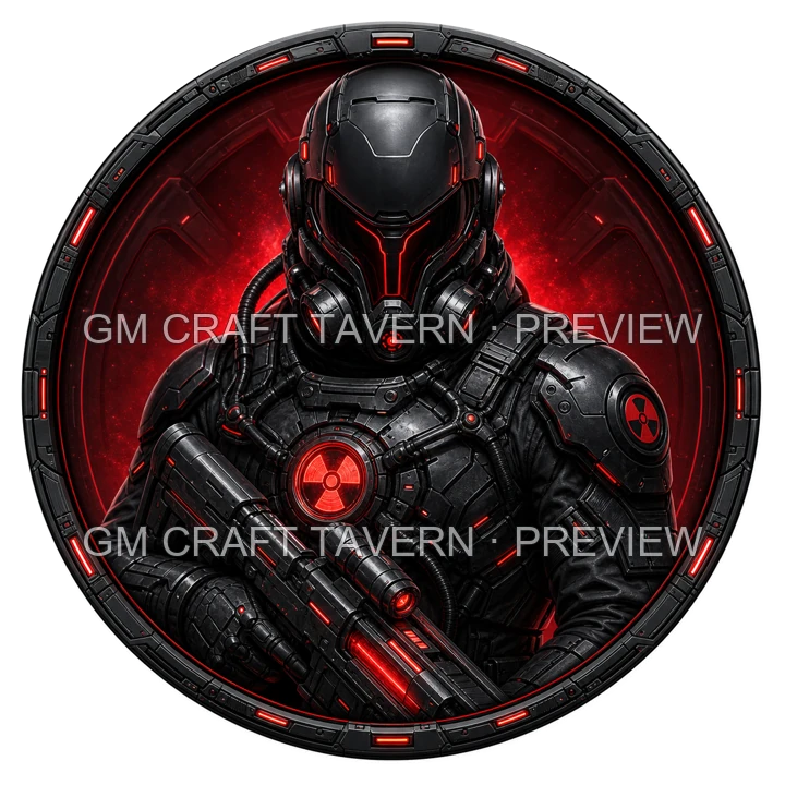 Neon Armored Strike Troops product preview 19