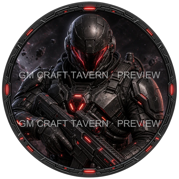 Neon Armored Strike Troops product preview 25