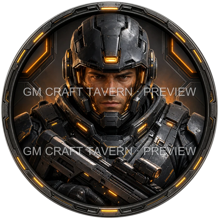 Neon Armored Strike Troops product preview 28