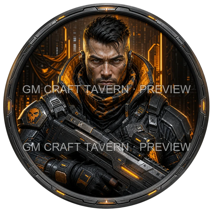 Neon Armored Strike Troops product preview 30