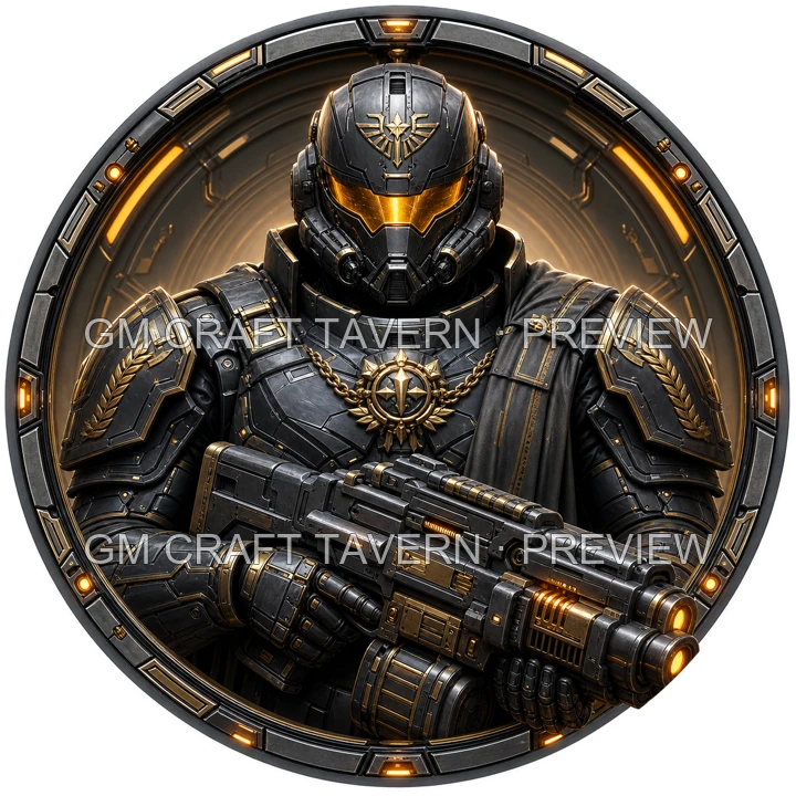 Neon Armored Strike Troops product preview 34