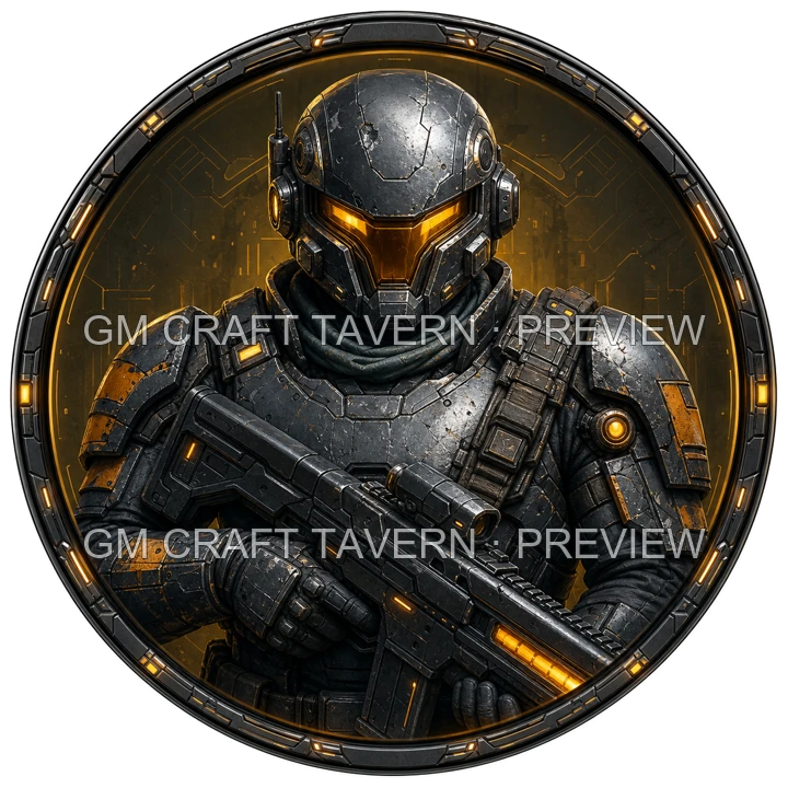 Neon Armored Strike Troops product preview 35
