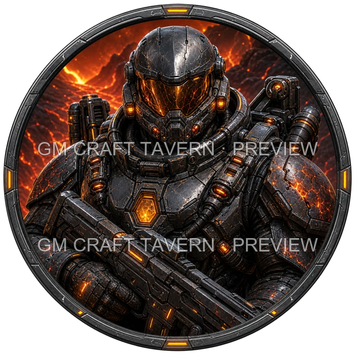 Neon Armored Strike Troops product preview 36