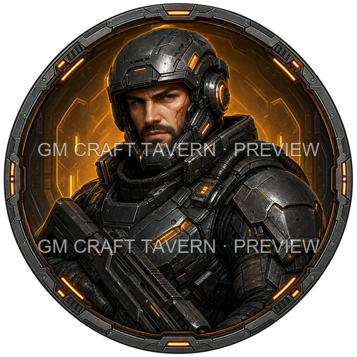 Neon Armored Strike Troops product preview 37