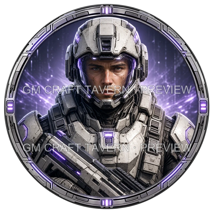 Neon Armored Strike Troops product preview 39