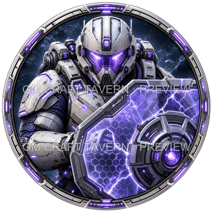Neon Armored Strike Troops product preview 43