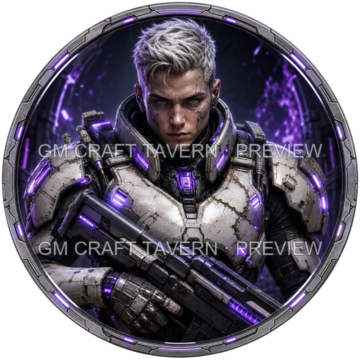 Neon Armored Strike Troops product preview 46