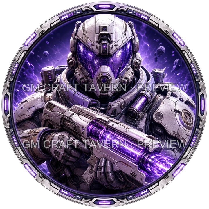 Neon Armored Strike Troops product preview 47