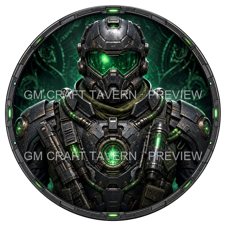Neon Armored Strike Troops product preview 51