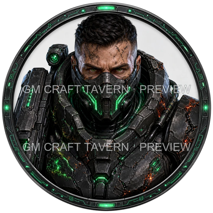 Neon Armored Strike Troops product preview 58