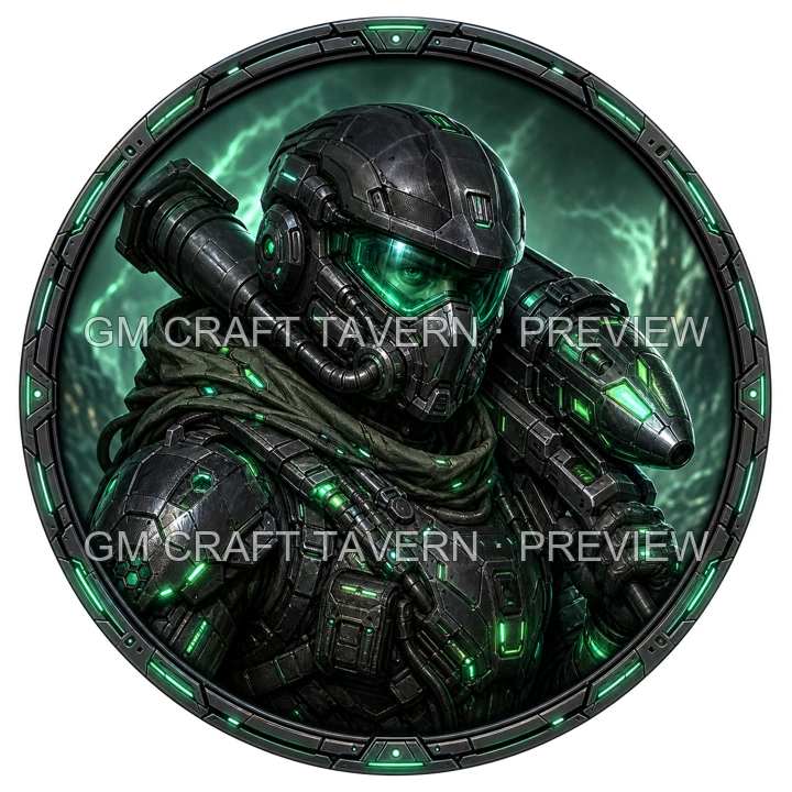 Neon Armored Strike Troops product preview 60