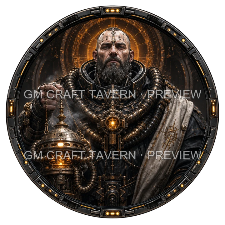 Aperçu du produit Cybernetic Ritual Clergy 26