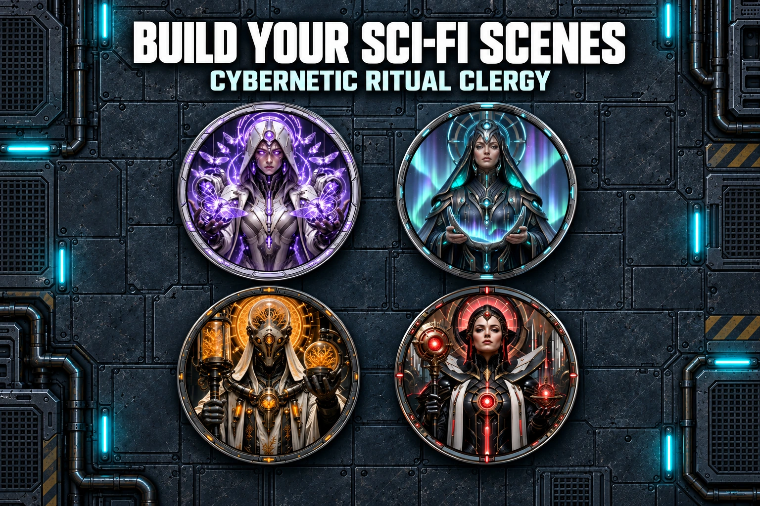 Aperçu du produit Cybernetic Ritual Clergy 2