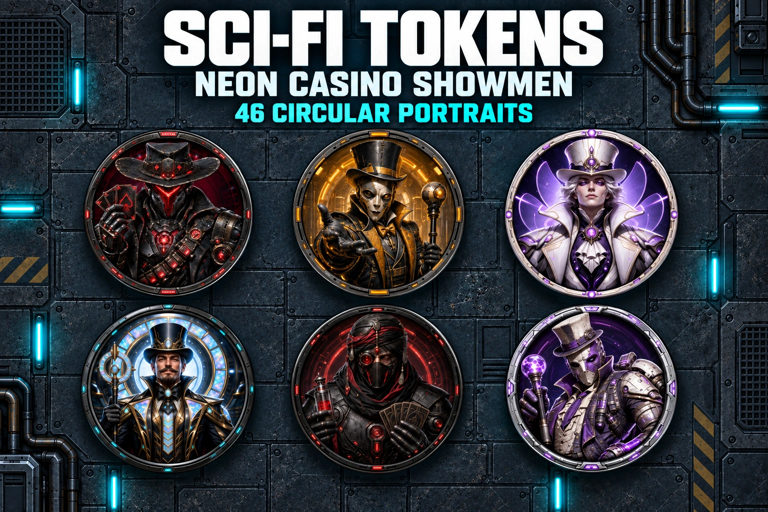 Neon Casino Showmen product preview