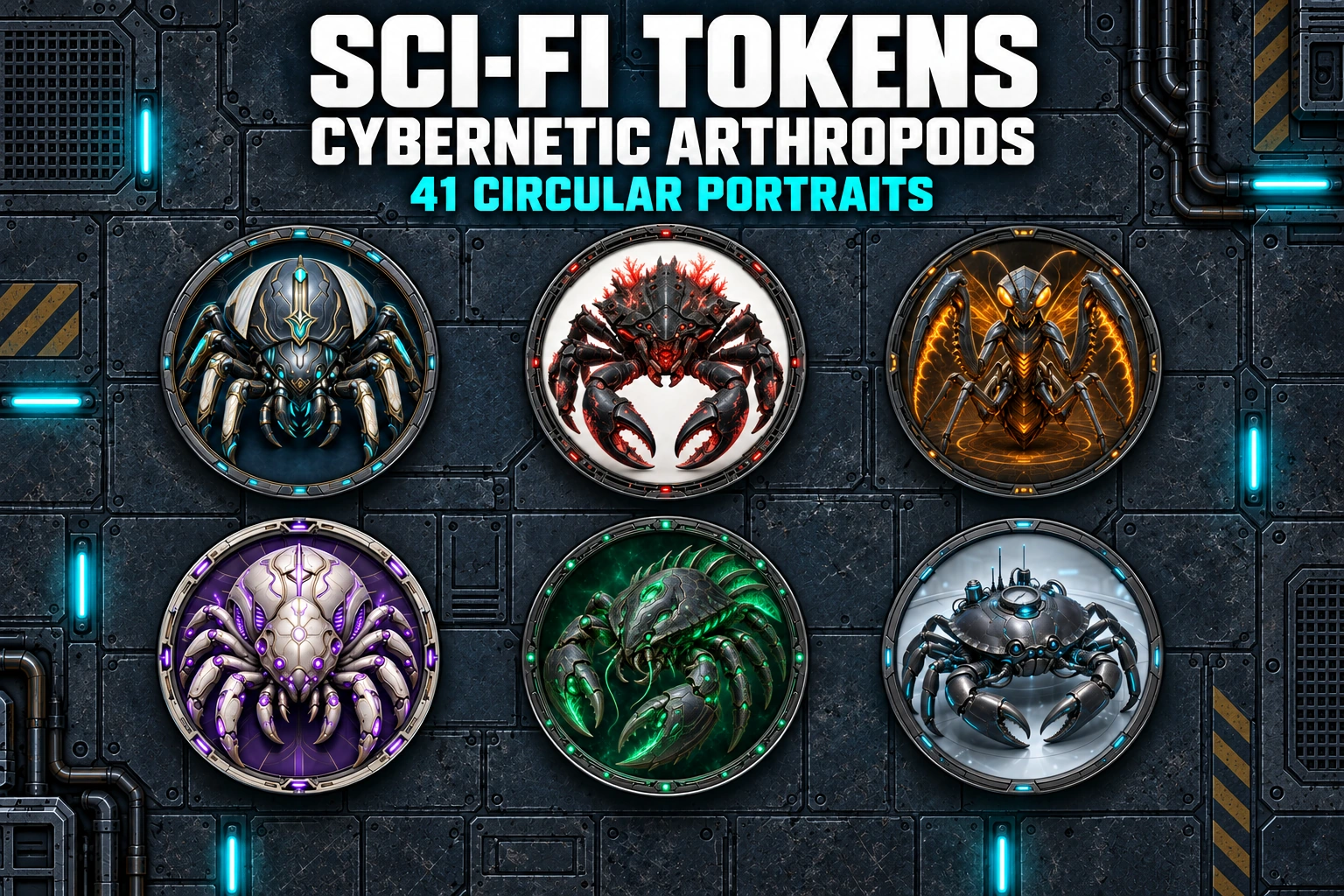 Aperçu du produit Cybernetic Arachnids and Crustaceans