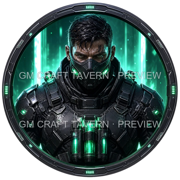 Aperçu du produit Armored Mercenary Operatives 51