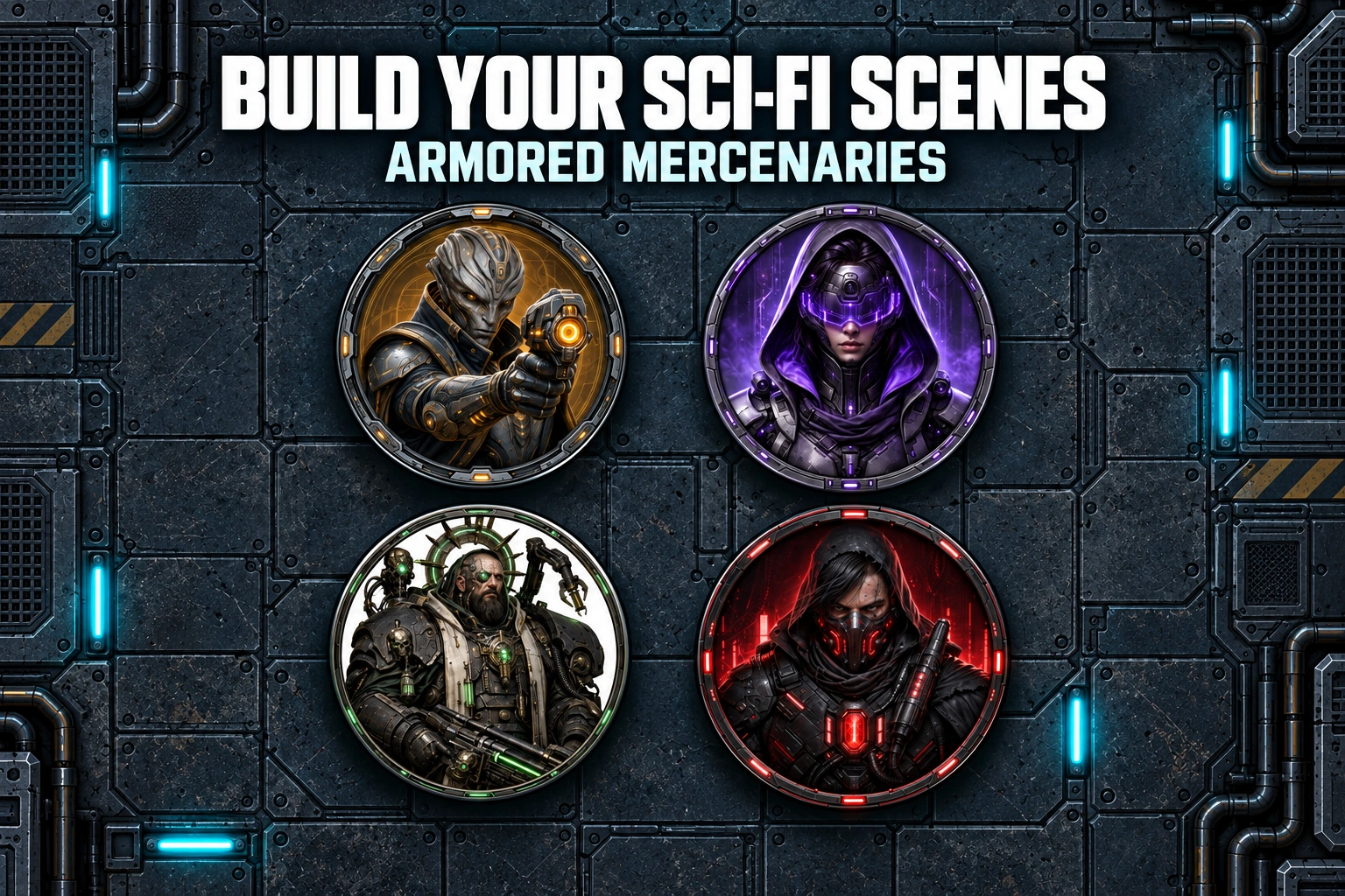 Aperçu du produit Armored Mercenary Operatives 2