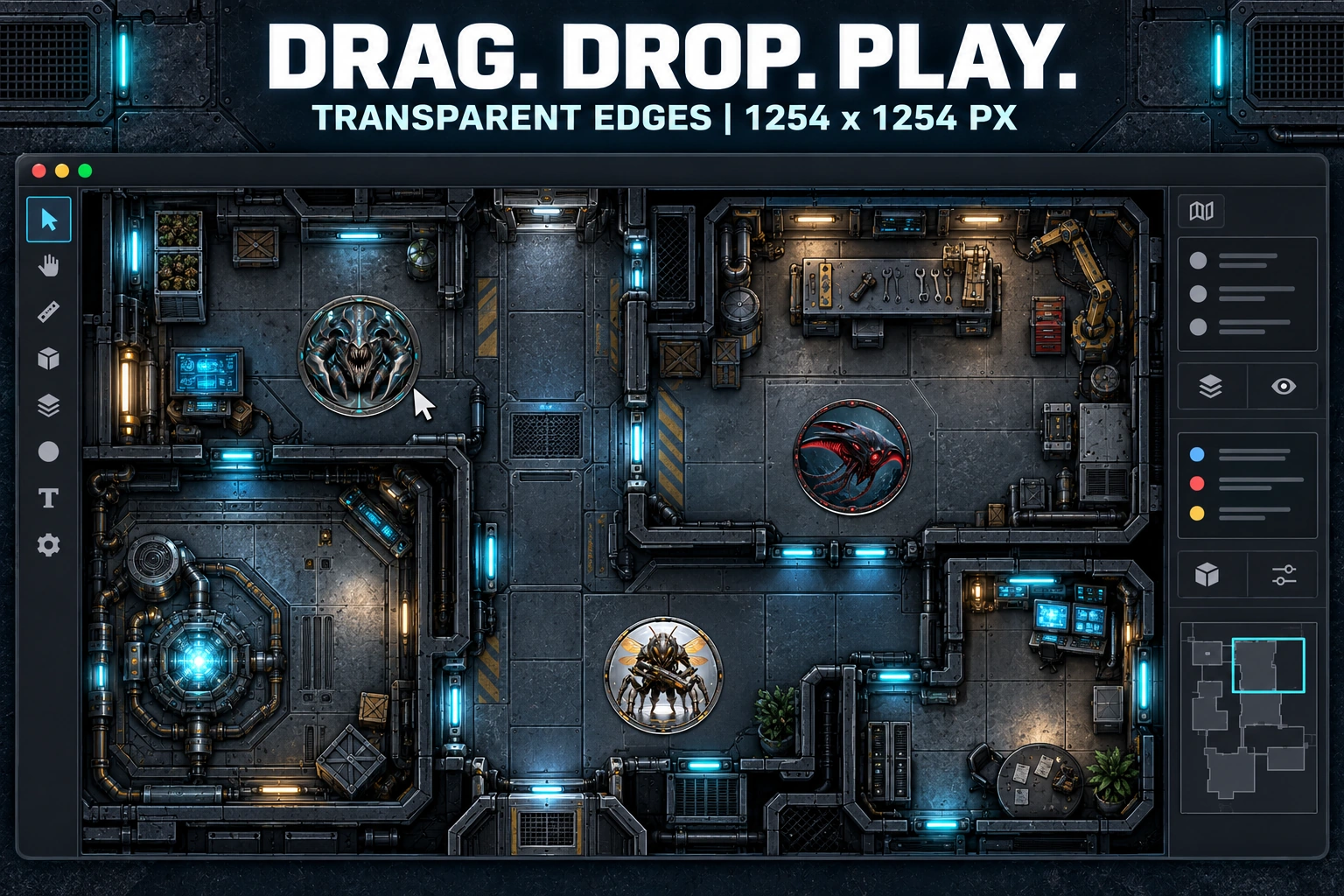 Aperçu du produit Cybernetic Alien Predators 1