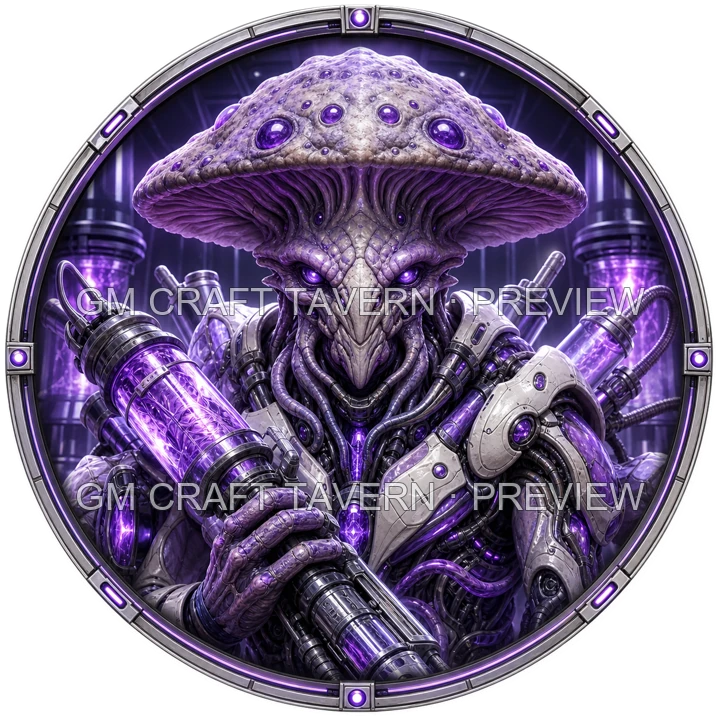 Aperçu du produit Portraits d’extraterrestres monstrueux en armure 42