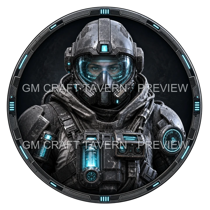 Aperçu du produit Personnel de laboratoire médical cybernétique 7