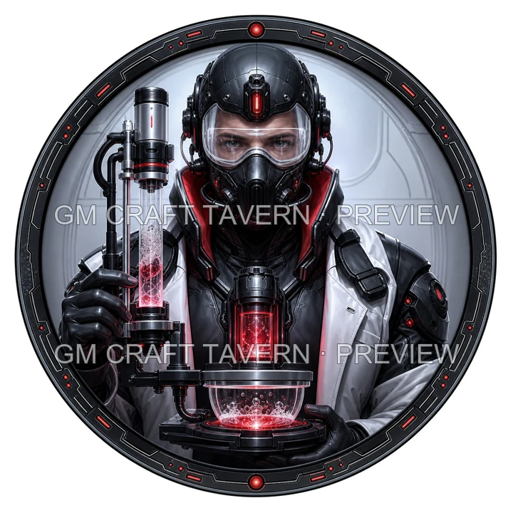 Aperçu du produit Personnel de laboratoire médical cybernétique 13