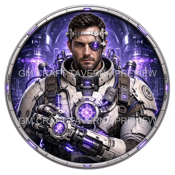 Aperçu du produit Personnel de laboratoire médical cybernétique 26