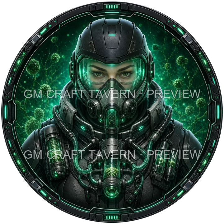 Aperçu du produit Personnel de laboratoire médical cybernétique 33