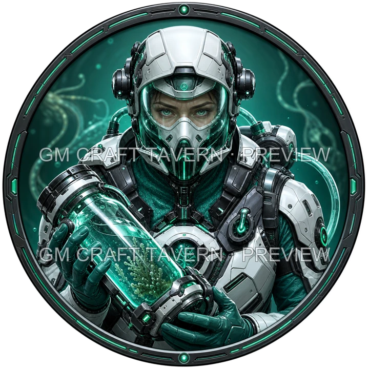 Aperçu du produit Personnel de laboratoire médical cybernétique 35