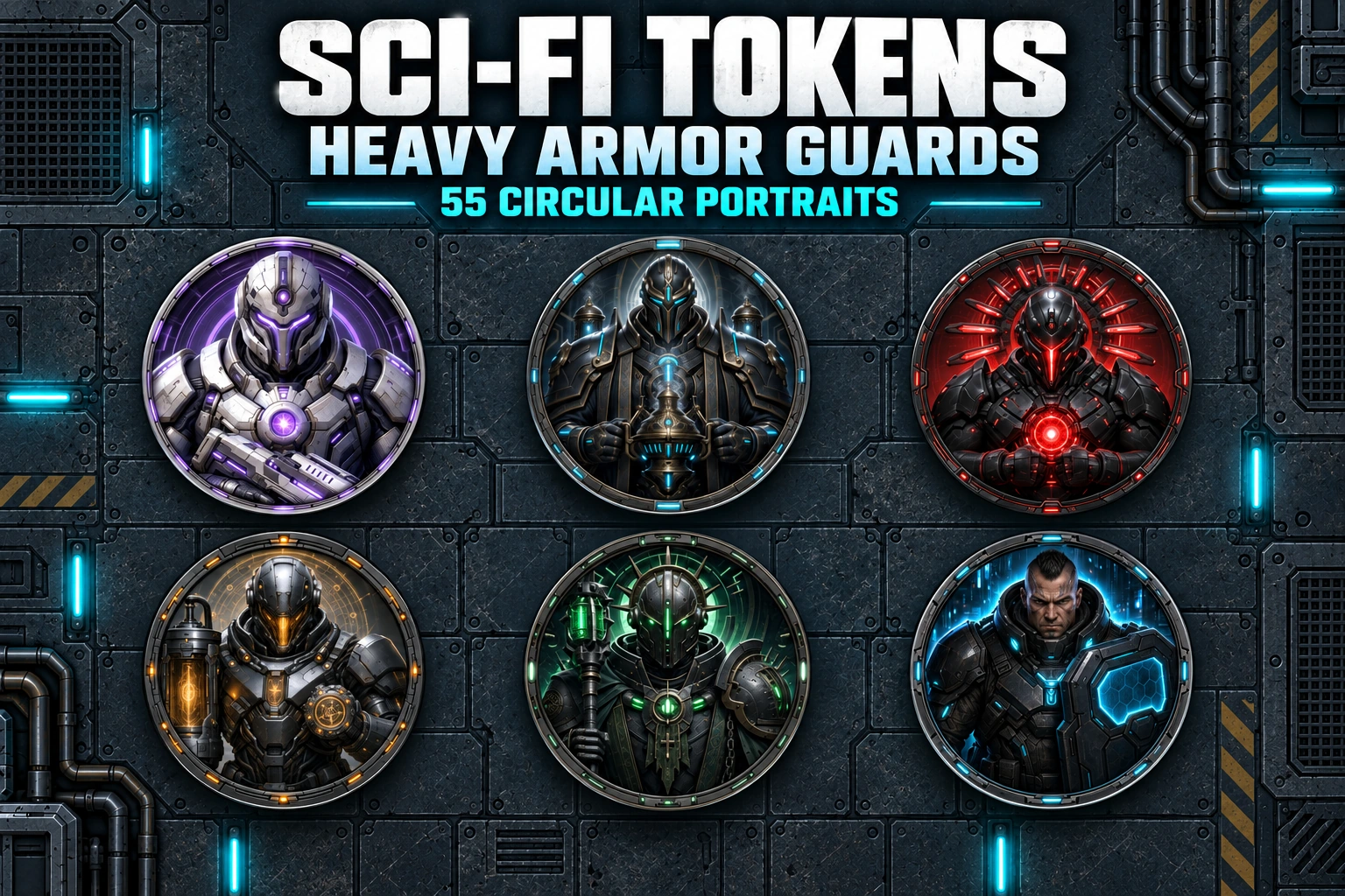Aperçu du produit Chromatic Heavy Armor Guards
