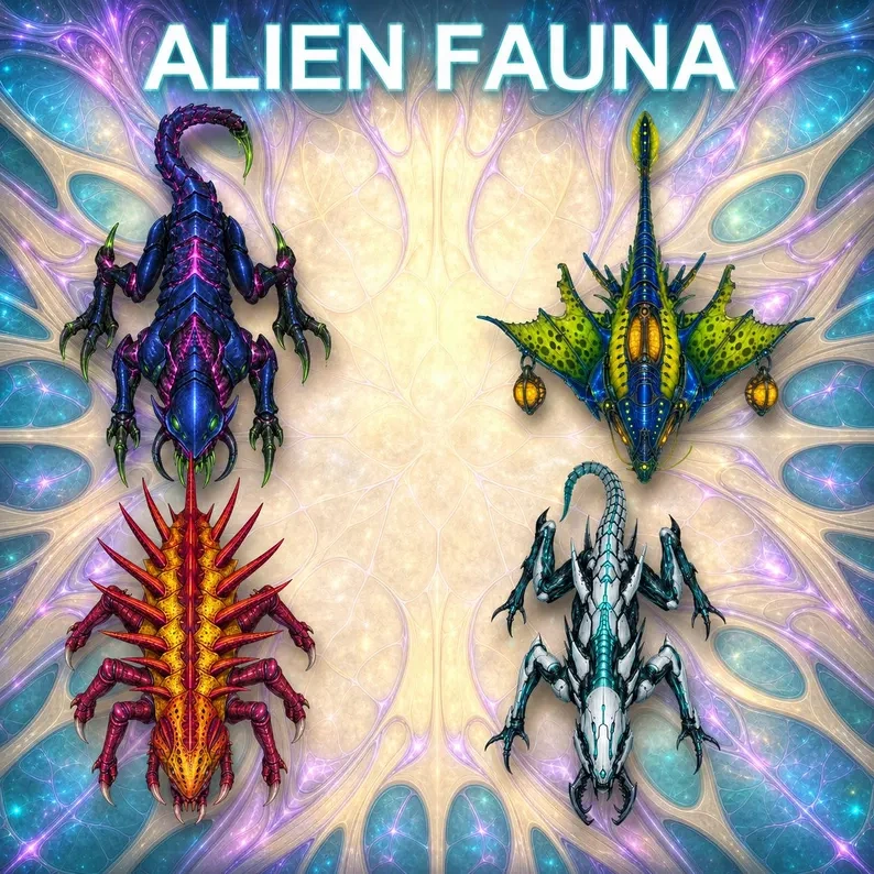 1000+ Sci-Fi Top-Down Tokens — Whole Shop Bundle product preview 7