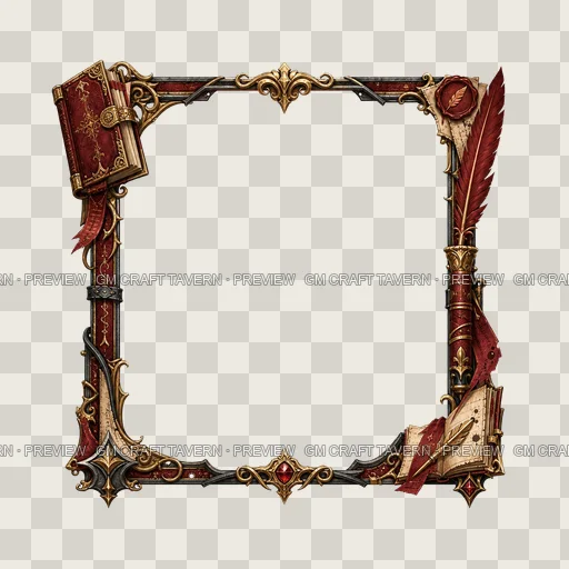 Border 12 top-down token preview