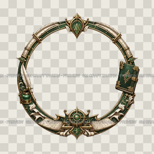 Border 14 top-down token preview