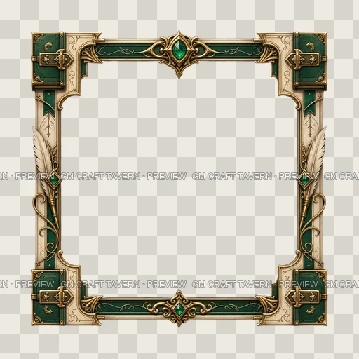 Border 15 top-down token preview